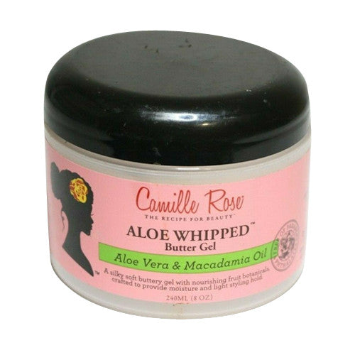 Camille Rose Naturals Aloe Whipped Hair Butter Gel, 8 Oz